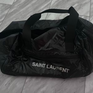 Authentic Saint Laurent Nylon Duffle Bag